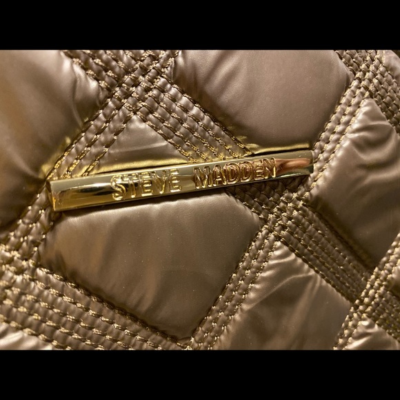 🎒 NWT Steve Madden Gold Girl’s Backpack - Picture 3 of 5